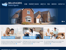 Tablet Screenshot of bellengers.co.uk